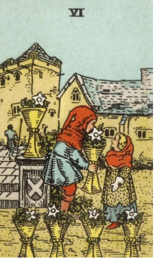 06. SIX of CUPS