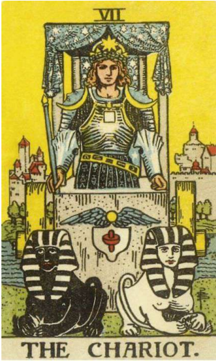 Tarot number 7 THE CHARIOT 1