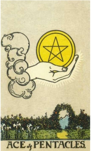 01. ACE OF PENTACLES 1