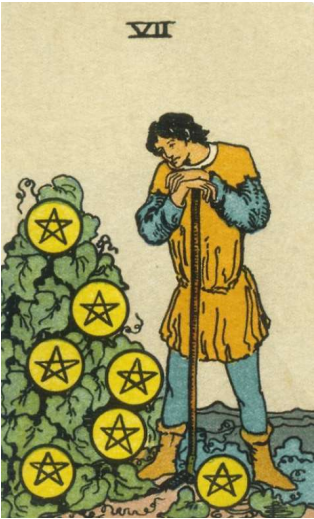 07. SEVEN OF PENTACLES 1