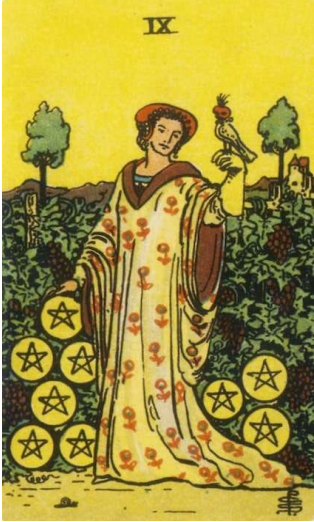 09. NINE OF PENTACLES 1