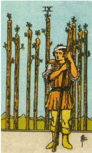 09. NINE OF WANDS 1