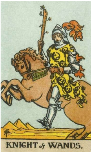 12. KNIGHT OF WANDS 1